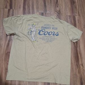 Coors Cowboy Graphic T-Shirt Size XL